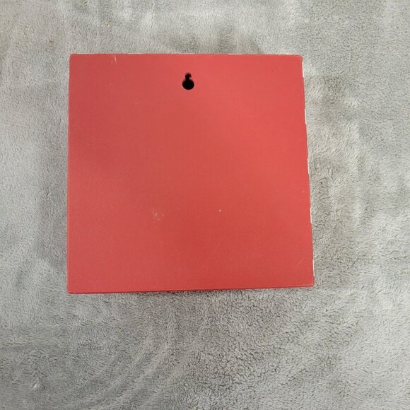 Love You to Moon Back Box Art Sign Red Hanging Free Standing Glitter S17E - Picture 4 of 8